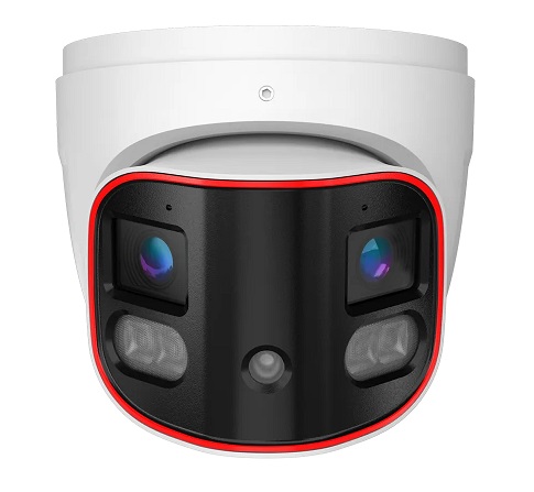 מצלמת כיפה פנורמית עדשה קבועה x2 צבע יום ולילה אינפרא IP רשת  כולל אודיו פרוויז'ן Provision Eye-Sight DPAN2-340ADRN 8MegaPixel 2.8mm 180° x2 Dome Camera with Hybrid LED and DDA2 Analytics 30M PoE Real Time True IP Camera